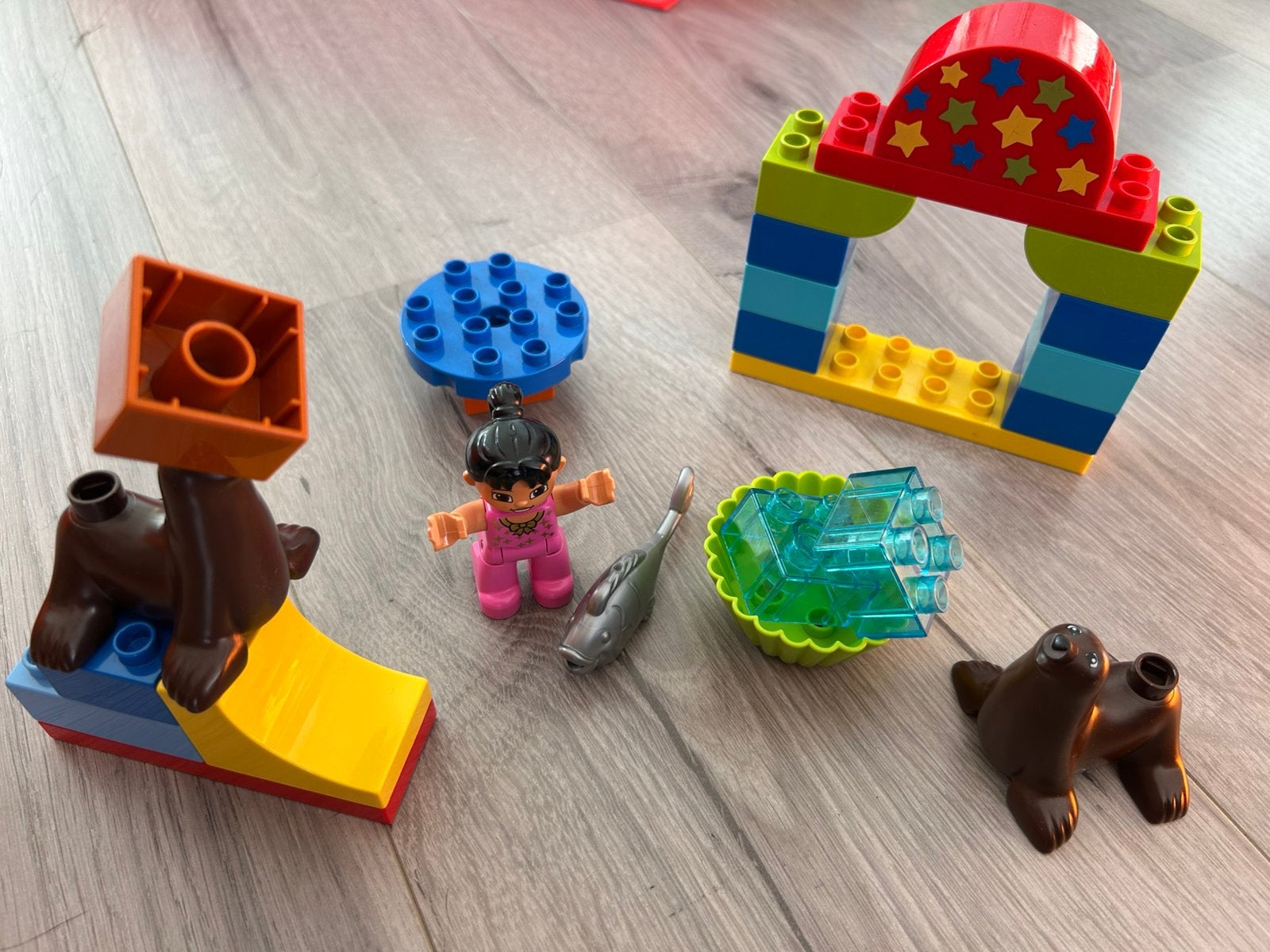 Duplo circusshow 10503, Gebruikt, Overige thema's, Ophalen of Verzenden, Duplo