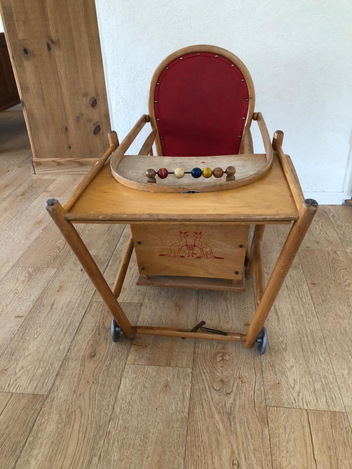 Antieke kinderstoel (50+ jaar), Ophalen