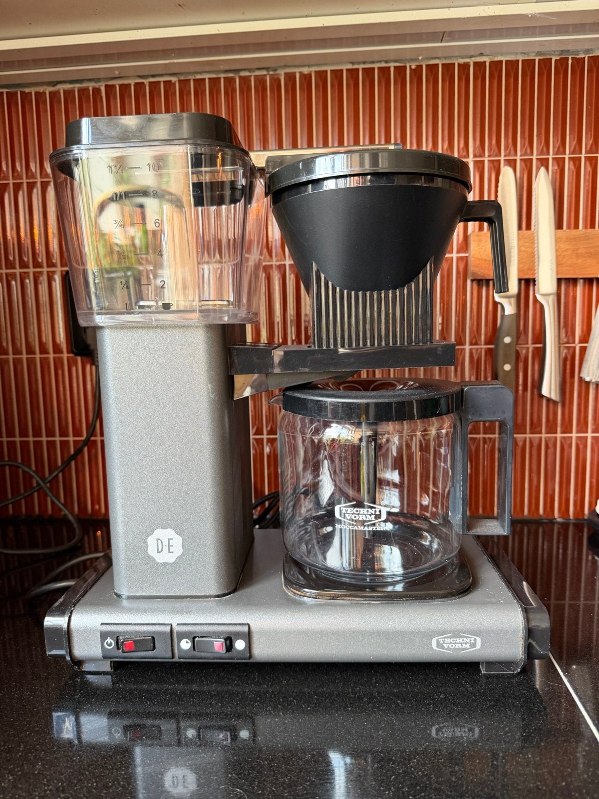 Moccamaster KBG Auto Off Koffiezetapparaat, Gebruikt, 10 kopjes of meer, Koffiemachine, Gemalen koffie