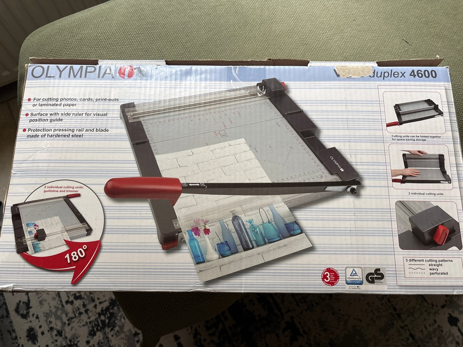 Olympia Juplex 4600 papiersnijder/trimmer, Ophalen of Verzenden, Nieuw, Overige typen