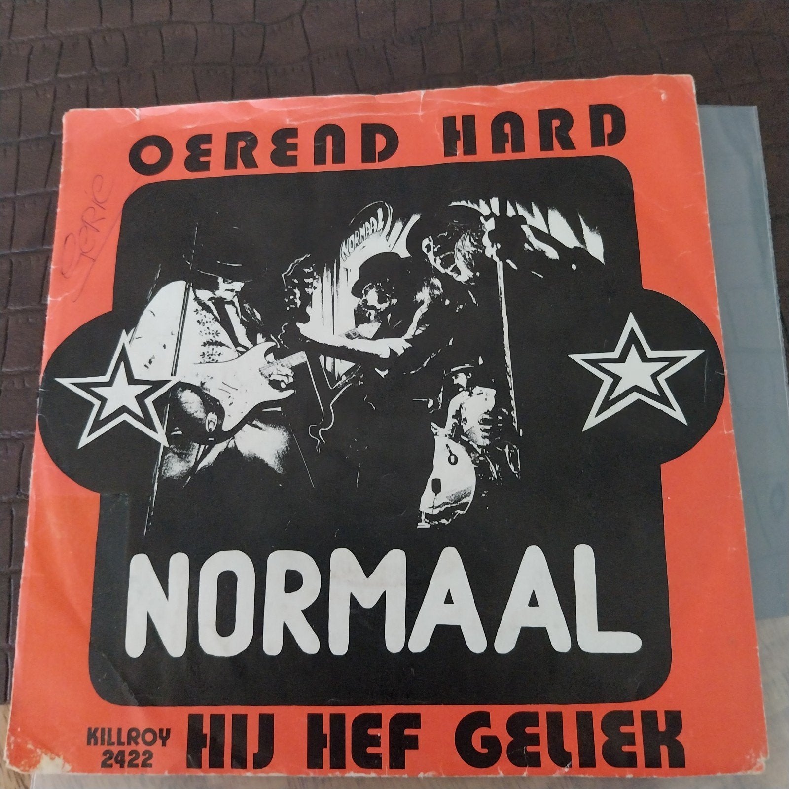 Normaal - Oerend Hard / Hij Hef Geliek (Single 1977), Originele persing, Ophalen of Verzenden, Gebruikt, Rock en Metal