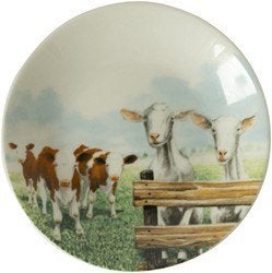 Petit Four bordjes Koe - Geit Wiebe van der Zee servies, Huis en Inrichting, Keuken | Servies, Overige typen, Nieuw, Ophalen of Verzenden