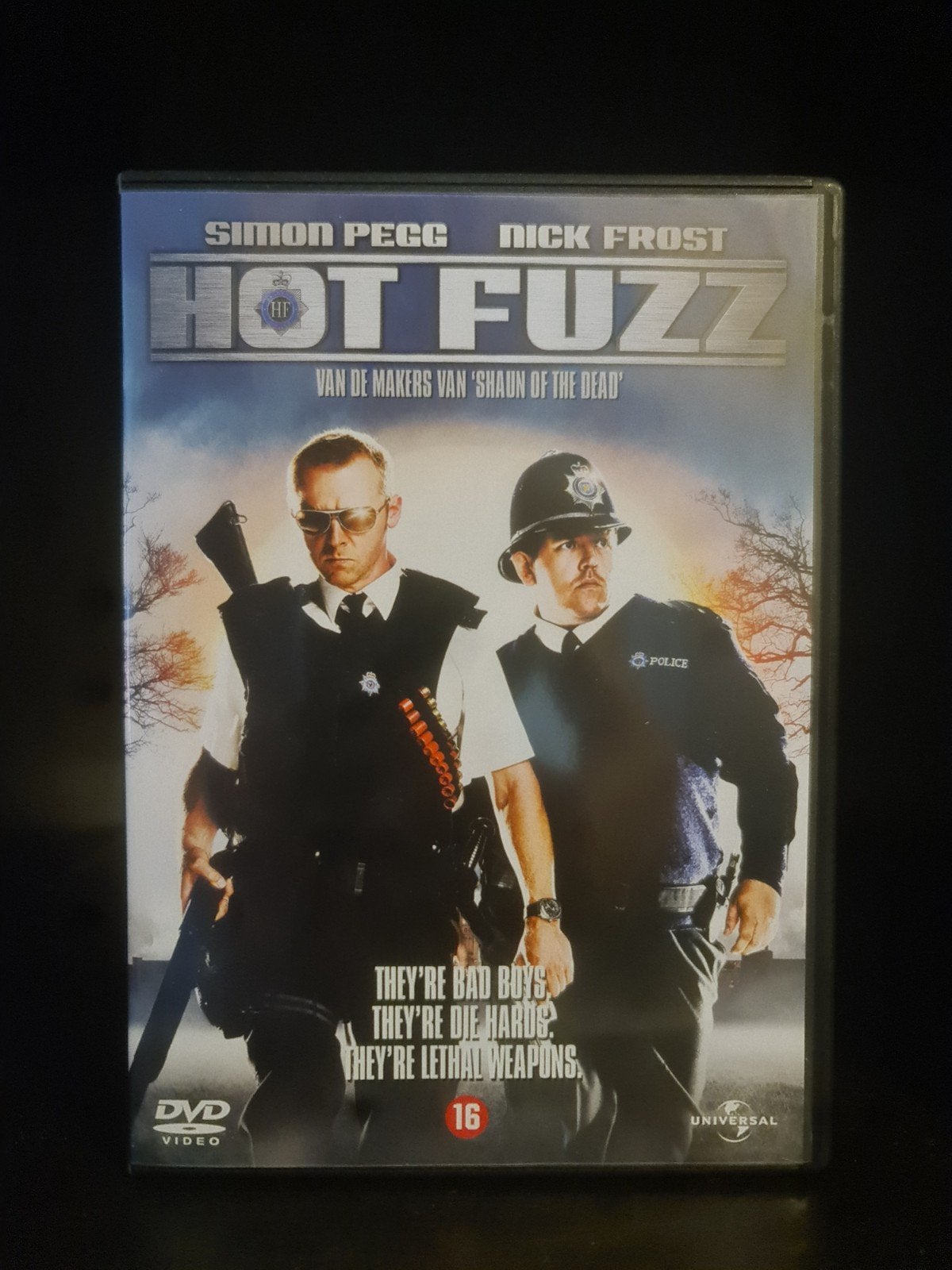 Hot Fuzz DVD - Actiecomedy, Nederlands, Vanaf 16 jaar, Actiethriller, Ophalen of Verzenden