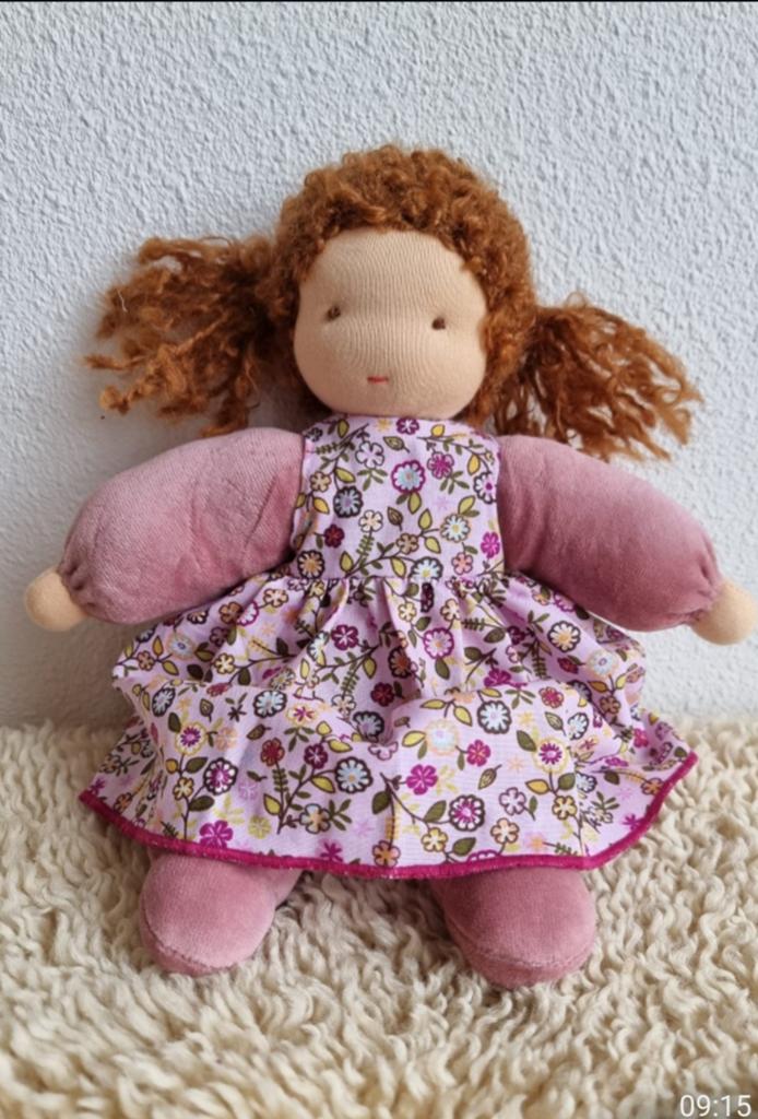 Handgemaakte Waldorfpop / Zonnekindpop / Antroposofische pop, Kinderen en Baby's, Speelgoed | Poppen, Ophalen of Verzenden, Nieuw