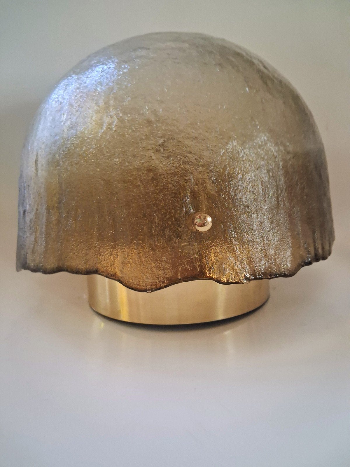 Vintage Hillebrand Mushroom Plafondlamp, wandlamp j70 murano, Huis en Inrichting, Lampen | Wandlampen, Ophalen of Verzenden