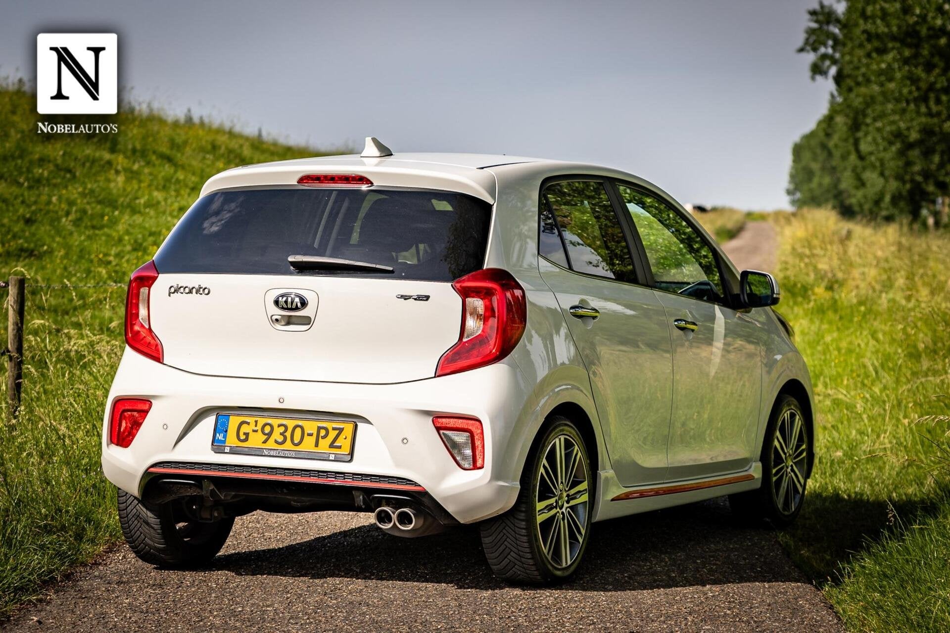 Kia Picanto 1.0 T-GDI GT-Line |Nap |Leder |Camera |Keyless, Auto's, Kia, Voorwielaandrijving, Gebruikt, 920 kg, Met garantie (alle)