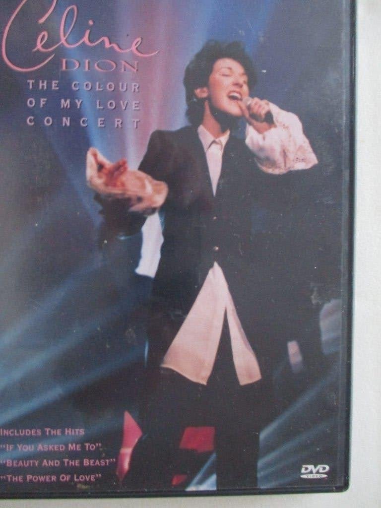DVD. Celine Dion. The colour of my love. Concert., Ophalen of Verzenden, Gebruikt, Inclusief doosje