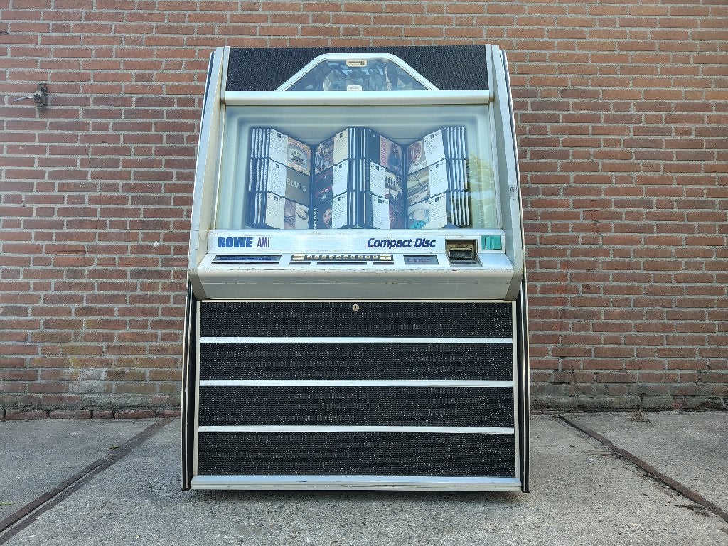 Rowe-Ami CD-100A/ laserstar (1989) jukebox /Opknapper !!, Verzamelen, Automaten | Jukeboxen, Gebruikt, Seeburg, 1950 tot 1960