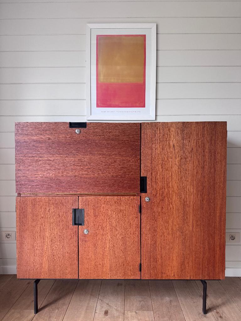Japanese CU01 Highboard by Cees Braakman for Pastoe,, Ophalen, 25 tot 50 cm, 50 tot 100 cm