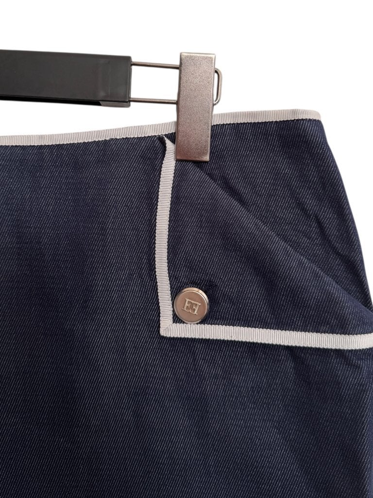 Escada rok 3XL, Kleding | Dames, Blauw, Maat 46/48 (XL) of groter, Ophalen of Verzenden, Zo goed als nieuw