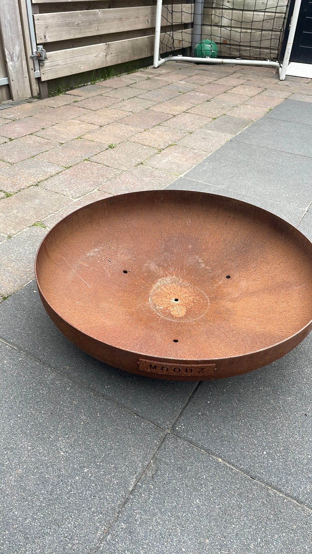 Moodz vuurschaal 60cm doorsnee, Tuin en Terras, Ophalen, Zo goed als nieuw