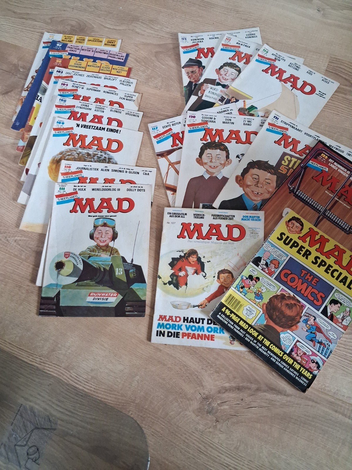 MAD magazine's, Ophalen of Verzenden
