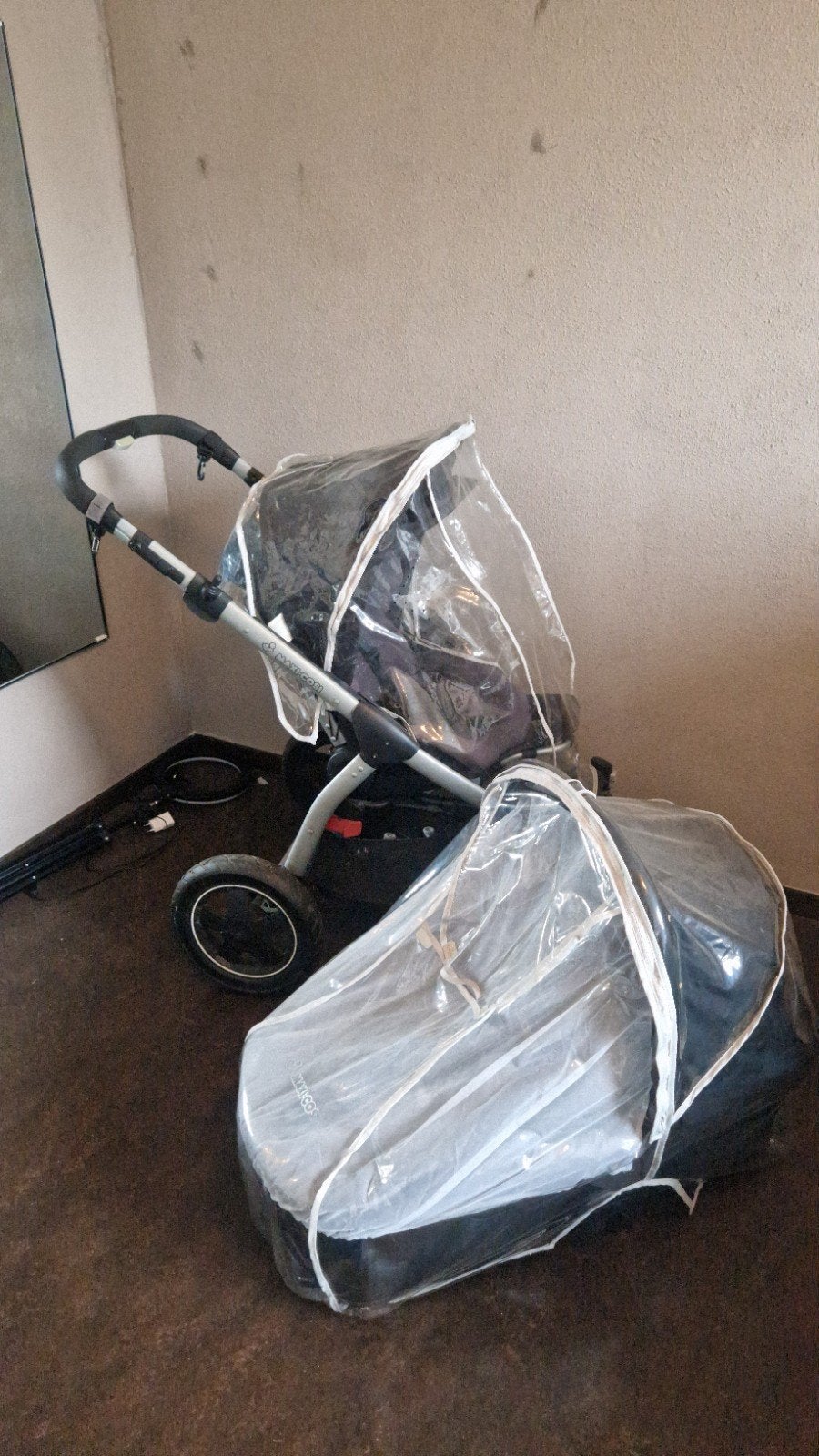 Maxi-Cosi Mura 4 Plus Combiwagen met accessoires, Ophalen, Gebruikt, Combiwagen, Met reiswieg