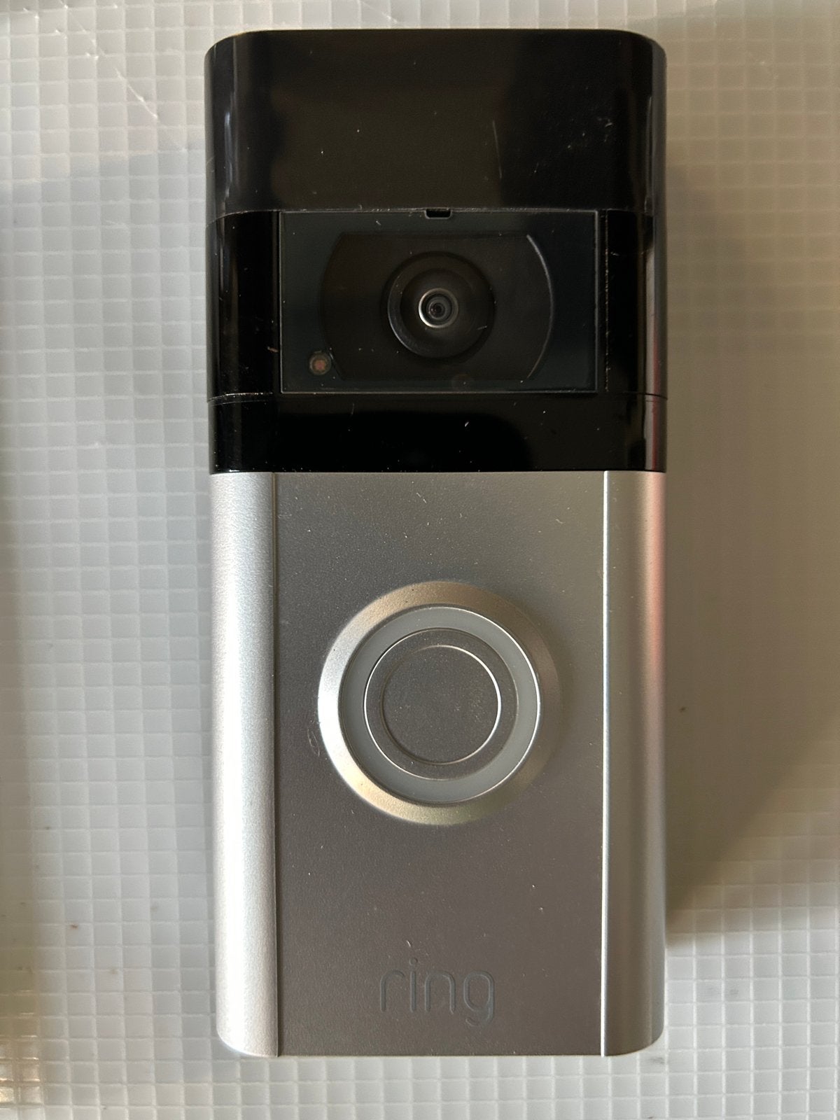 Ring Doorbell 4 - Slimme Video Deurbel met HD Camera, Ophalen of Verzenden, Bewegingsdetectiesensor, Zo goed als nieuw, Draadloos