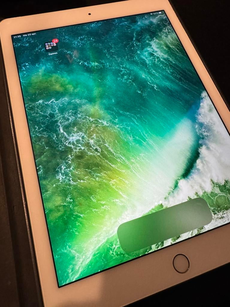 Ipad Air 2 Wifi + Sim 64 GB incl doos en nieuwe soft case, Computers en Software, Apple iPads, Wit, Apple iPad Air, Zo goed als nieuw