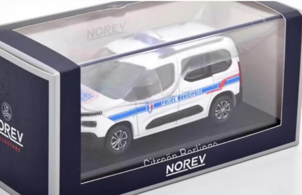 Citroen Berlingo '20 Police Municiaple 1/43 Norev ref 155767, Verzenden, Nieuw, Auto, Norev