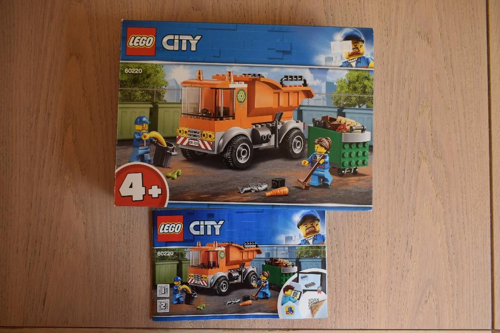 Lego 60220 City 4+ Vuilniswagen, Lego, Ophalen of Verzenden, Zo goed als nieuw, Compleet