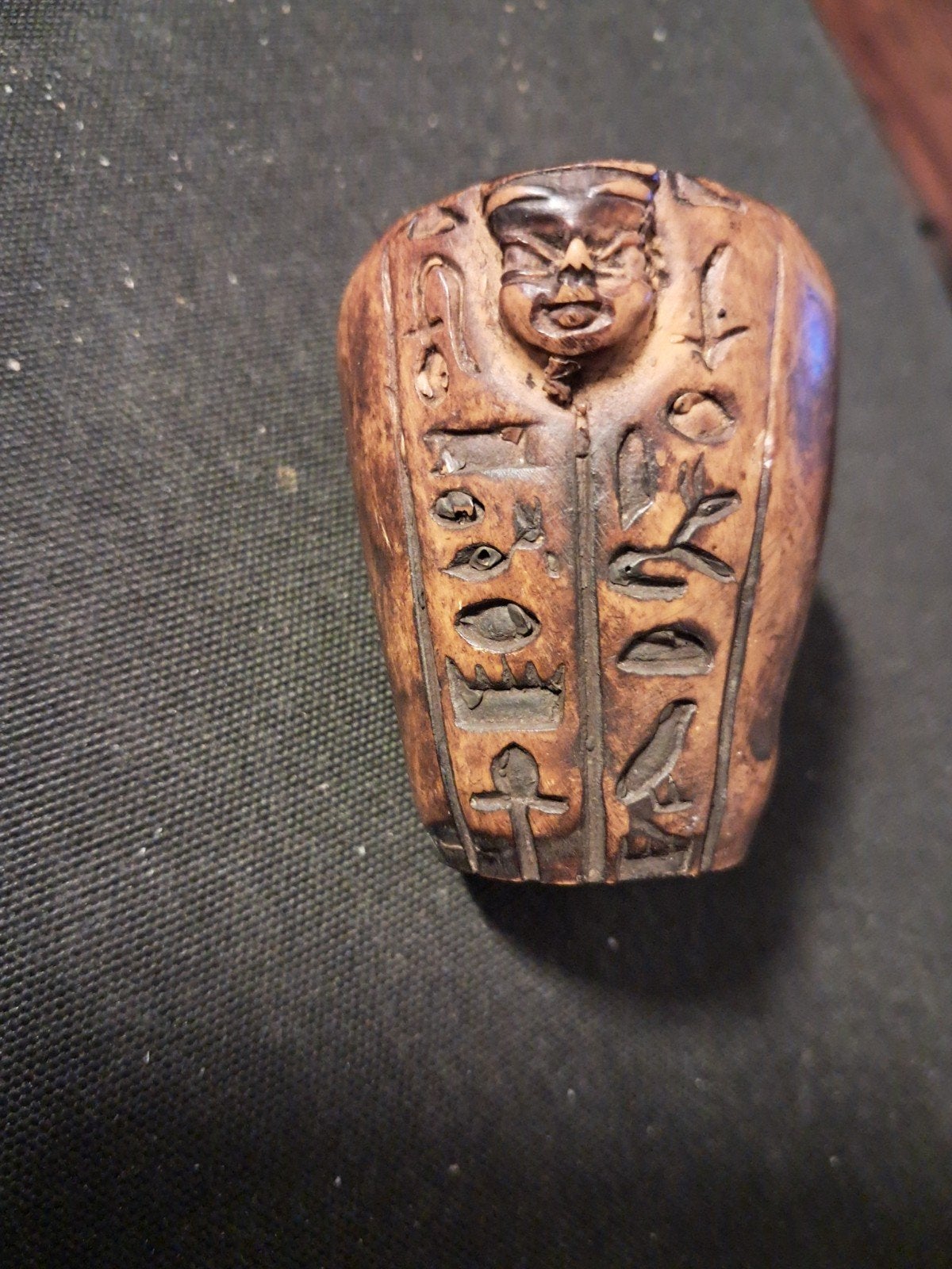 Egyptische Canope zonder deksel, mooie staat, Verzamelen, Ophalen of Verzenden, Gebruikt