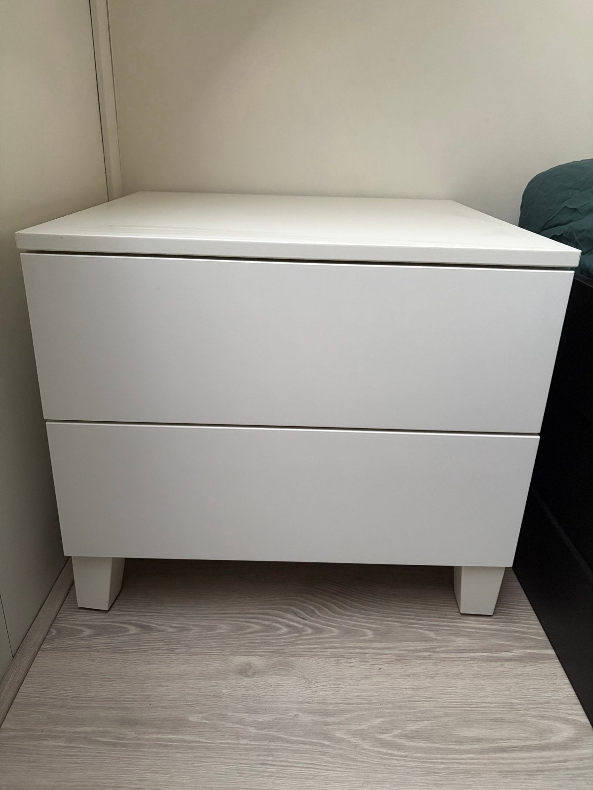 IKEA PLATSA ladekast met 2 laden, wit, Ophalen, Overige materialen, Gebruikt, 1 of 2 laden