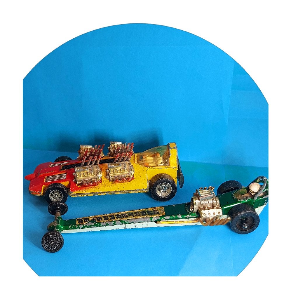 Vintage speelgoed/verzamel opknap auto tjes 58 stuks, Ophalen of Verzenden, Gebruikt