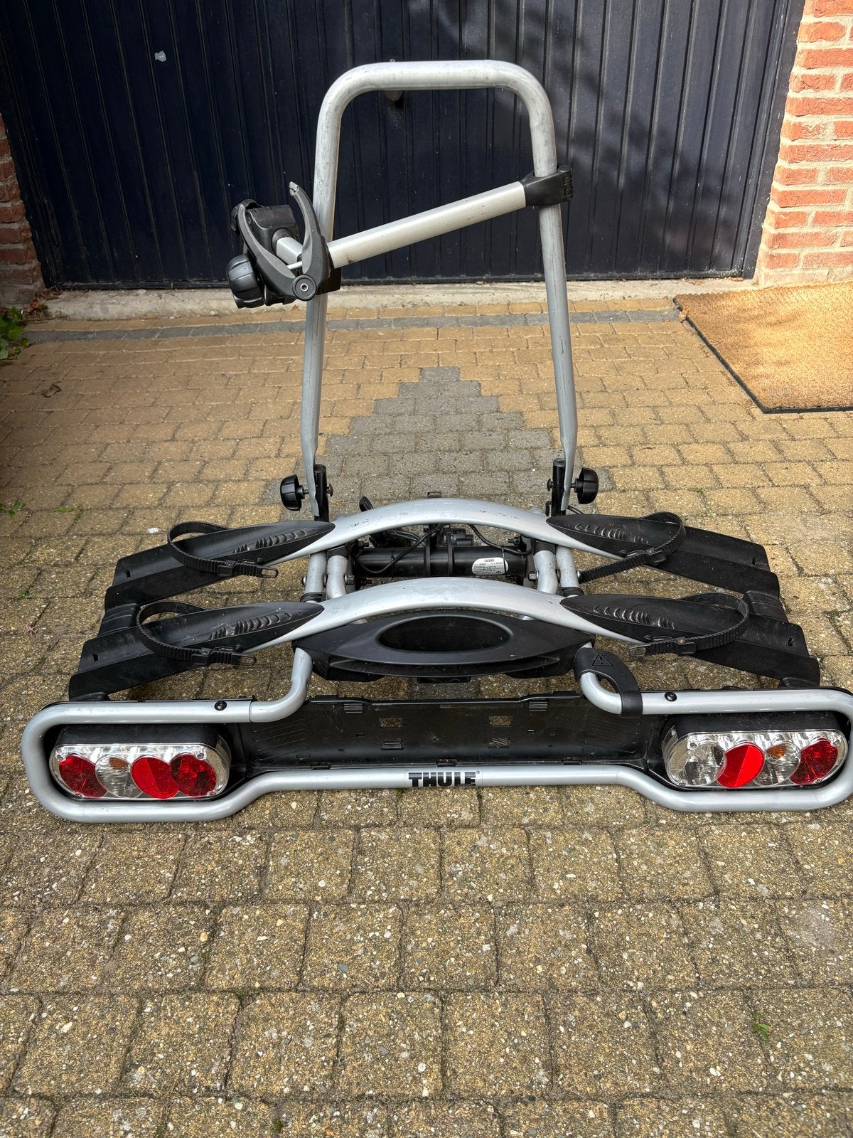 Thule Fietsendrager type 9078101 afneembare trekhaak, Ophalen, 2 fietsen, Gebruikt, Trekhaakdrager