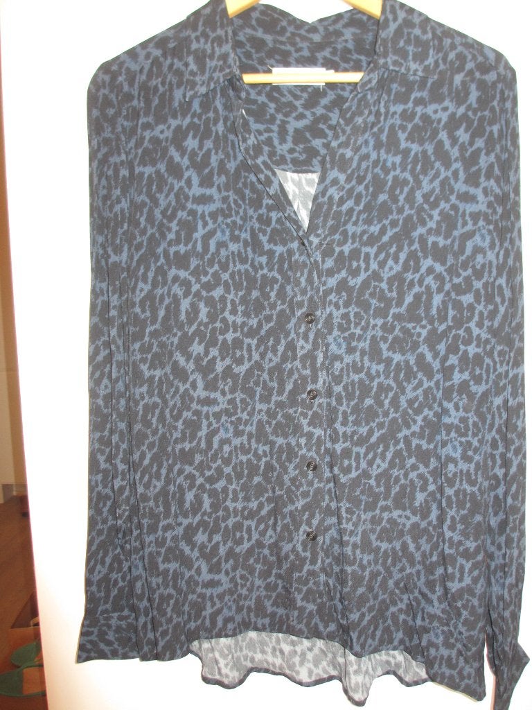 Fabienne Chapot blouse 'Doutzen' M / 40, Kleding | Dames, Maat 38/40 (M), Blauw, Ophalen of Verzenden, Zo goed als nieuw