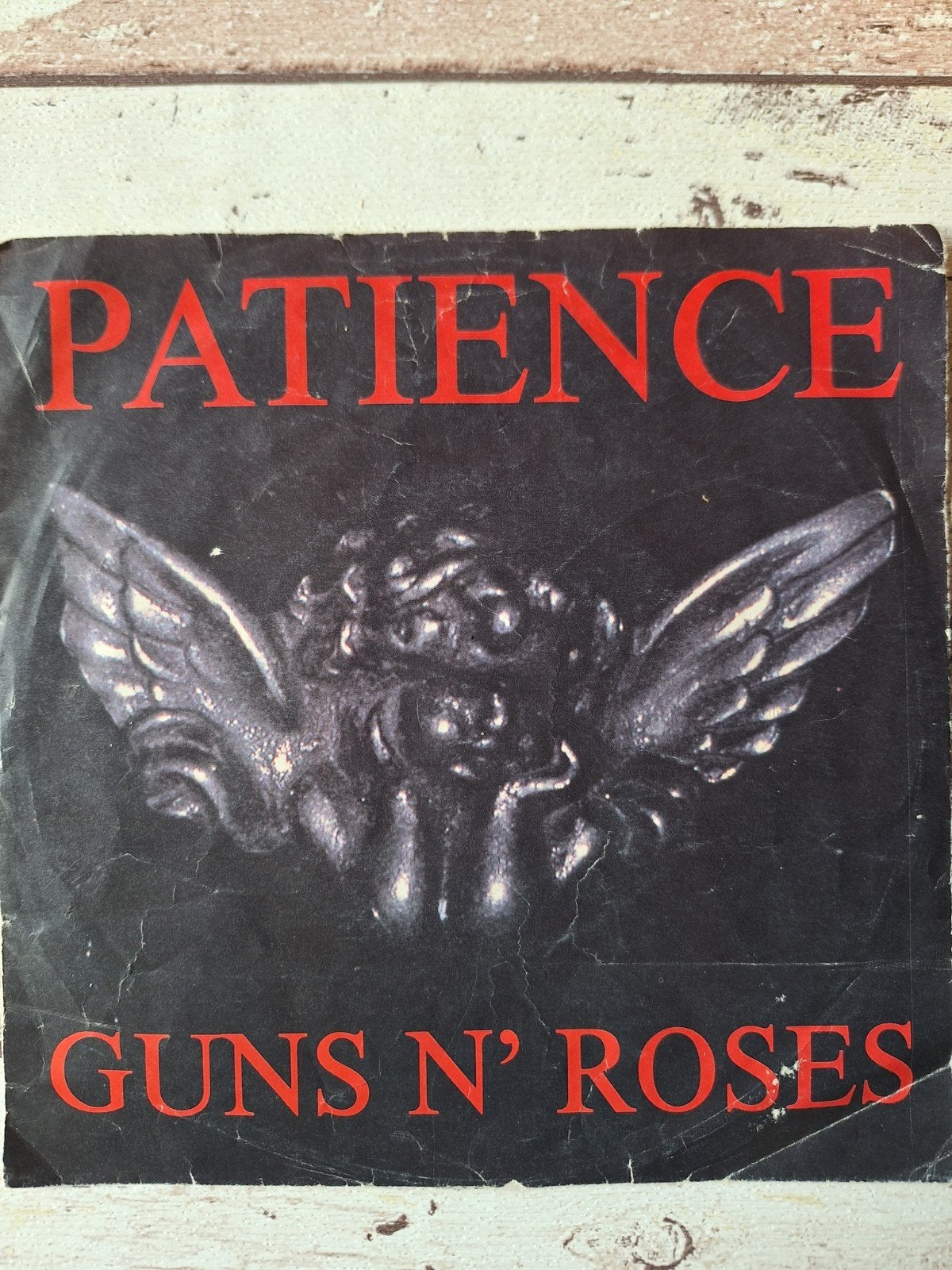 Guns N' Roses - Patience (Single, 1989), Gebruikt, Fotohoes, 7 inch, Ophalen of Verzenden