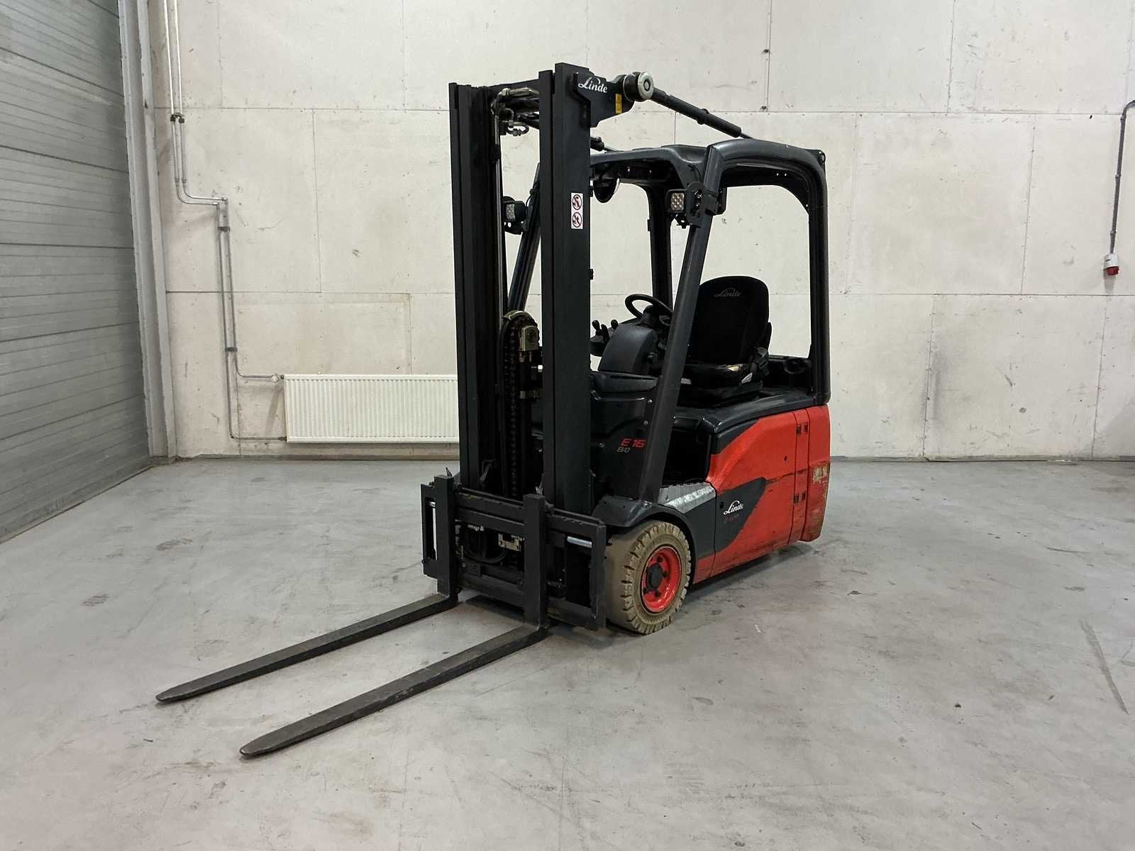2017 - Linde - E16-02 Evo - Forklift Trucks, Zakelijke goederen, Overige aandrijving, Heftruck, Linde