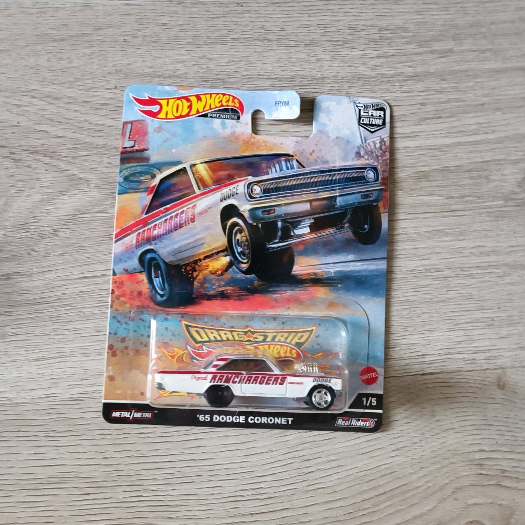 Hot Wheels Premium ´65 DODGE CORONET DRAGSTRIP CAR CULTURE, Ophalen of Verzenden, Nieuw, Auto