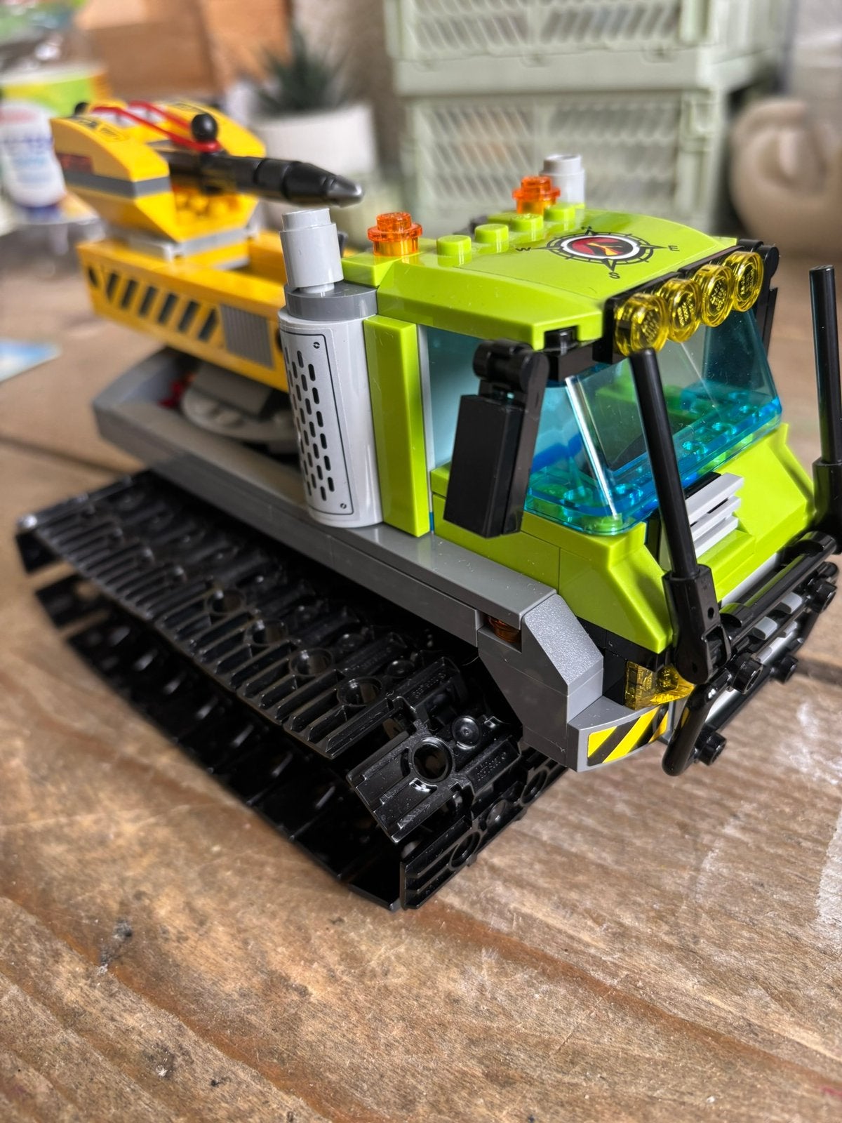 LEGO City Vulkaan Crawler 60122, City, Lego, Ophalen of Verzenden, Zo goed als nieuw