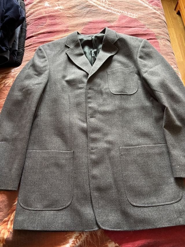 Amici grijs colbert mt 56, Maat 56/58 (XL), Ophalen of Verzenden, Zo goed als nieuw, Amici