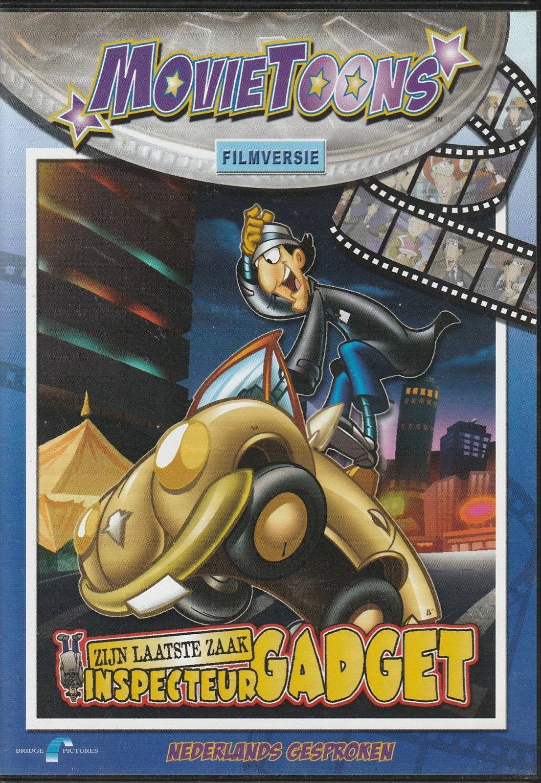 Movietoons: Inspector Gadget - Zijn Laatste Zaak (DVD), Alle leeftijden, Ophalen of Verzenden, Zo goed als nieuw