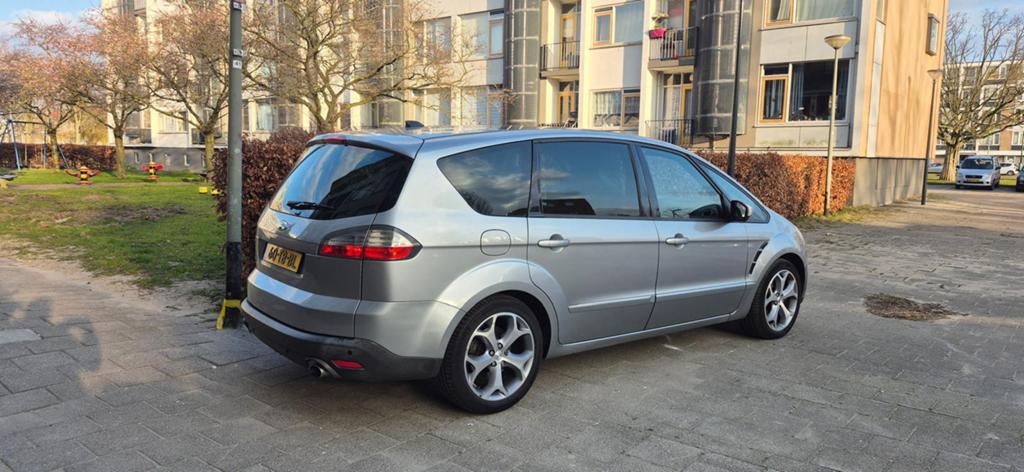 Ford S-Max 2.5 20V Turbo 162KW 2006 Grijs 7 person, Auto's, Ford, Voorwielaandrijving, 1581 kg, 7 stoelen, 2521 cc
