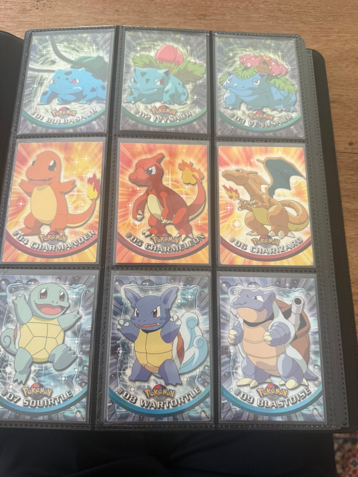Pokemon topps serie 1 en 2 compleet, Ophalen of Verzenden, Zo goed als nieuw, Meerdere kaarten