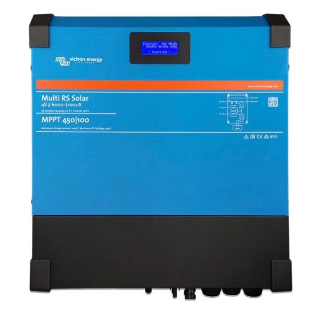 Victron Multi RS Solar 48/6000/100 MPPT 450/100 – Nieuw, Doe-het-zelf en Verbouw, Zonnepanelen en Toebehoren, Ophalen of Verzenden