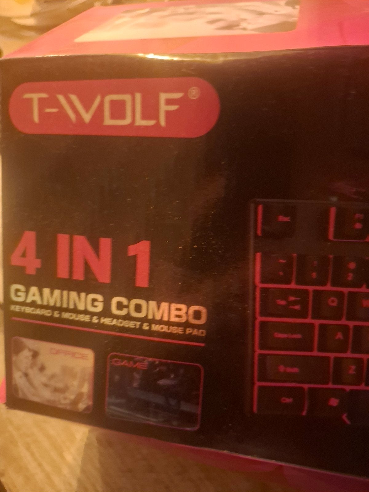 game combo toetsenbord, muis, koptelefoon, Spelcomputers en Games, 1 speler, Ophalen, Zo goed als nieuw, Overige genres