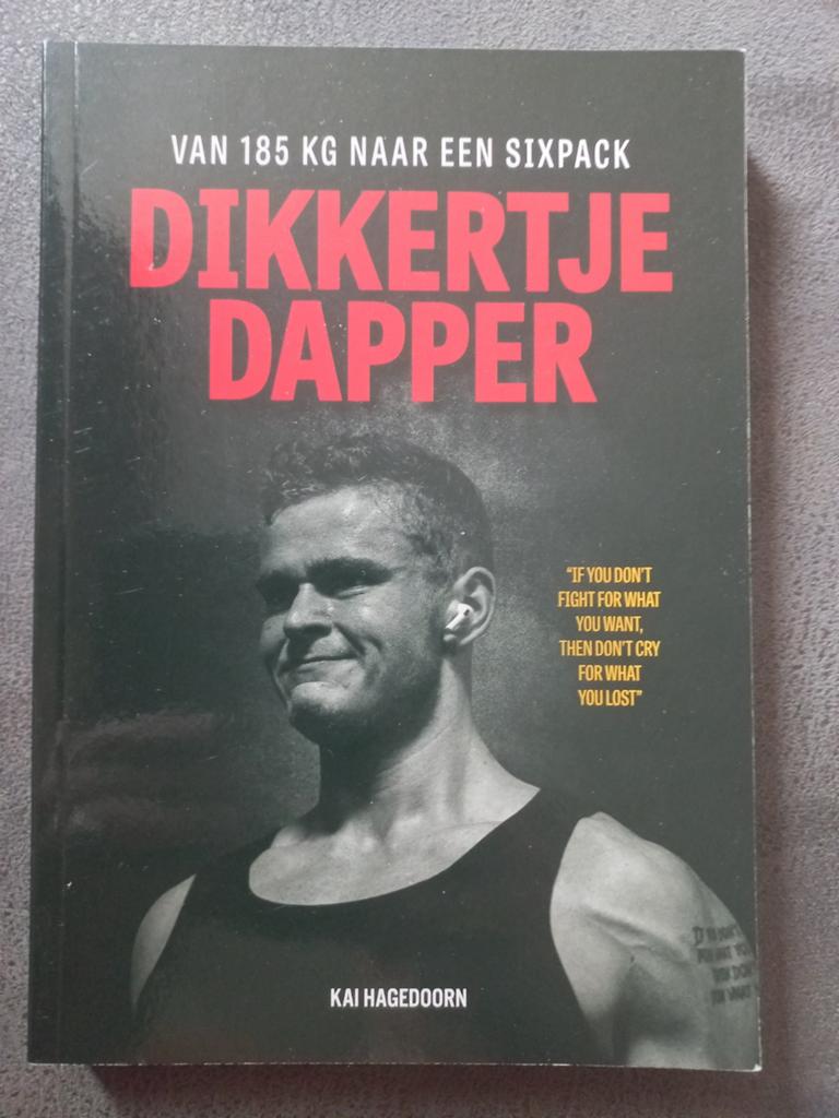 Kai Hagedoorn - Dikkertje Dapper Van 185 kg naar een sixpack, Ophalen, Zo goed als nieuw