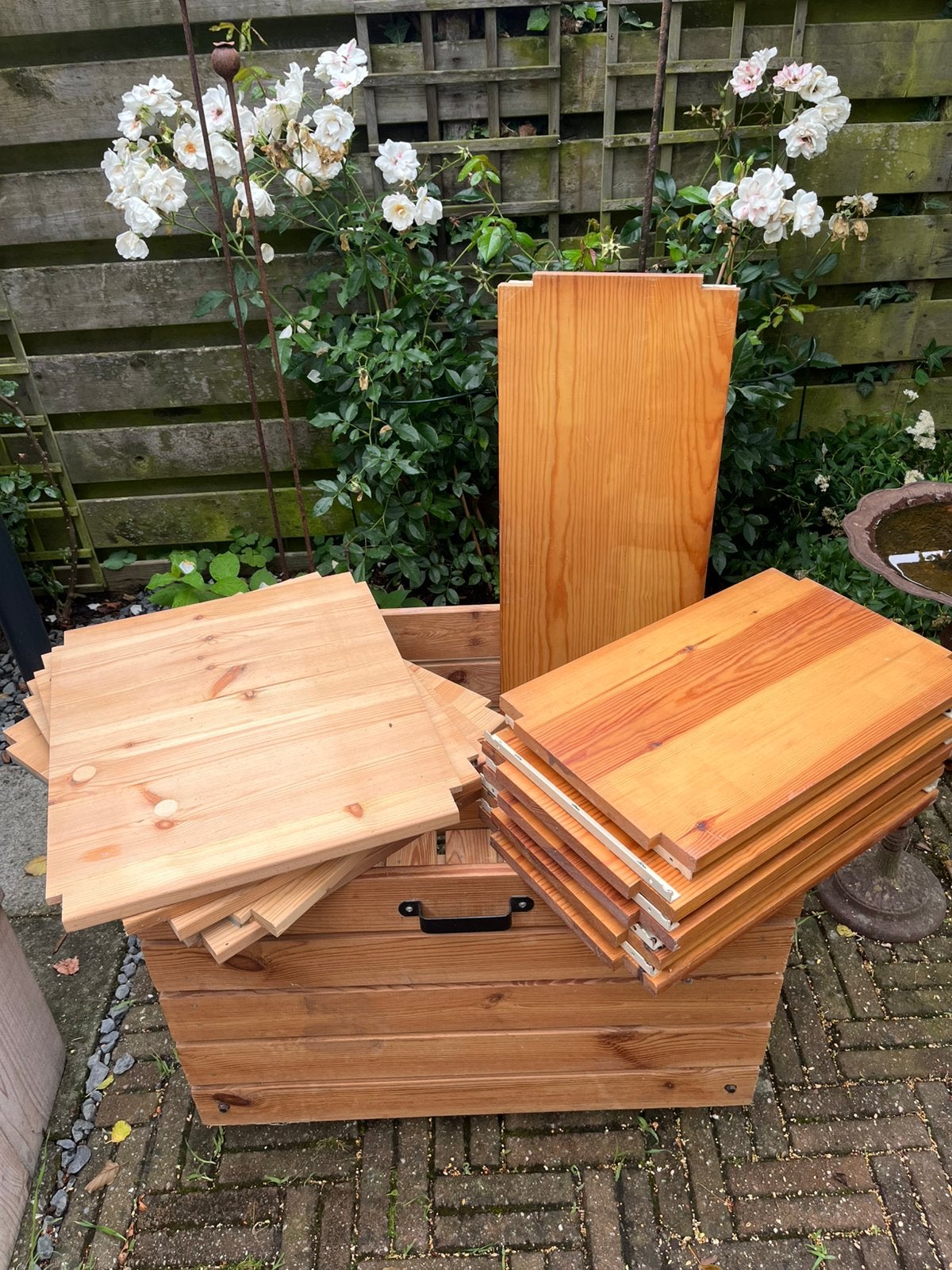 Stelling materiaal - 12 delig, Ophalen, Gebruikt
