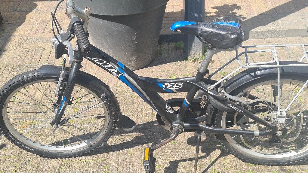 Kinder fiets te koop, Fietsen en Brommers, Fietsen | Jongens, Gebruikt, 26 inch of meer, Handrem, Ophalen