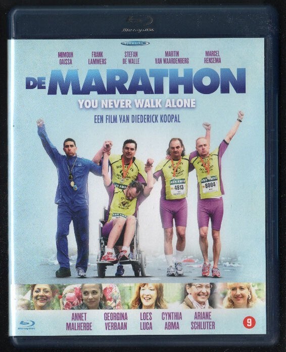 De Marathon. Blu-ray., Film, Vanaf 9 jaar, Engels, Blu-ray