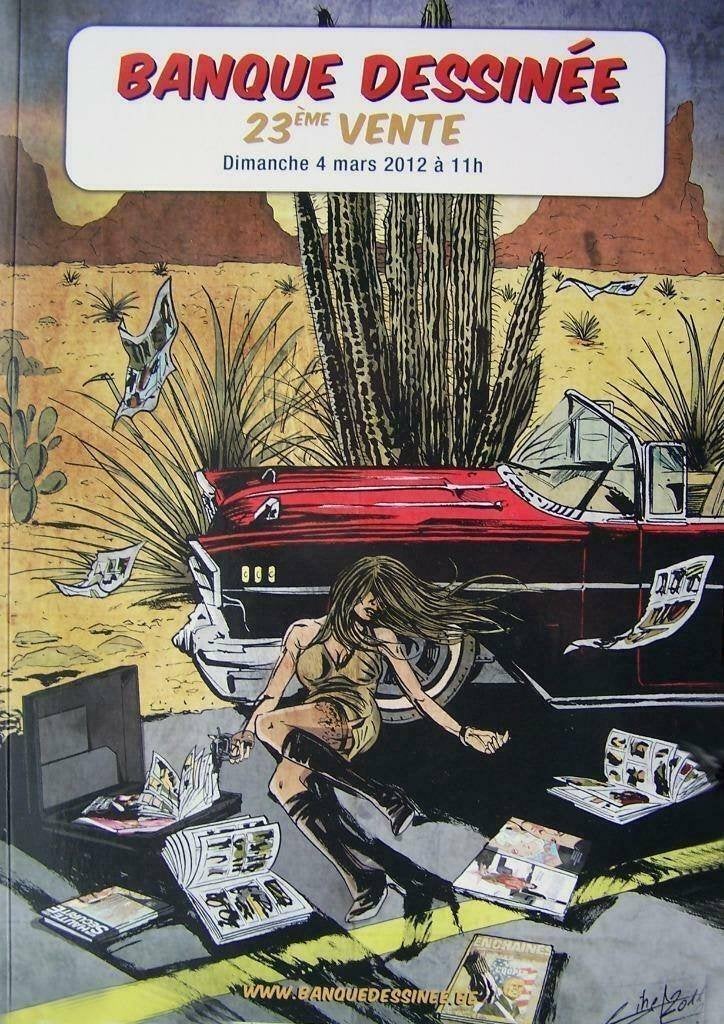 Veilingcatalogus Banque Dessinée, Boeken, Stripboeken, Eén stripboek, Ophalen of Verzenden, Zo goed als nieuw