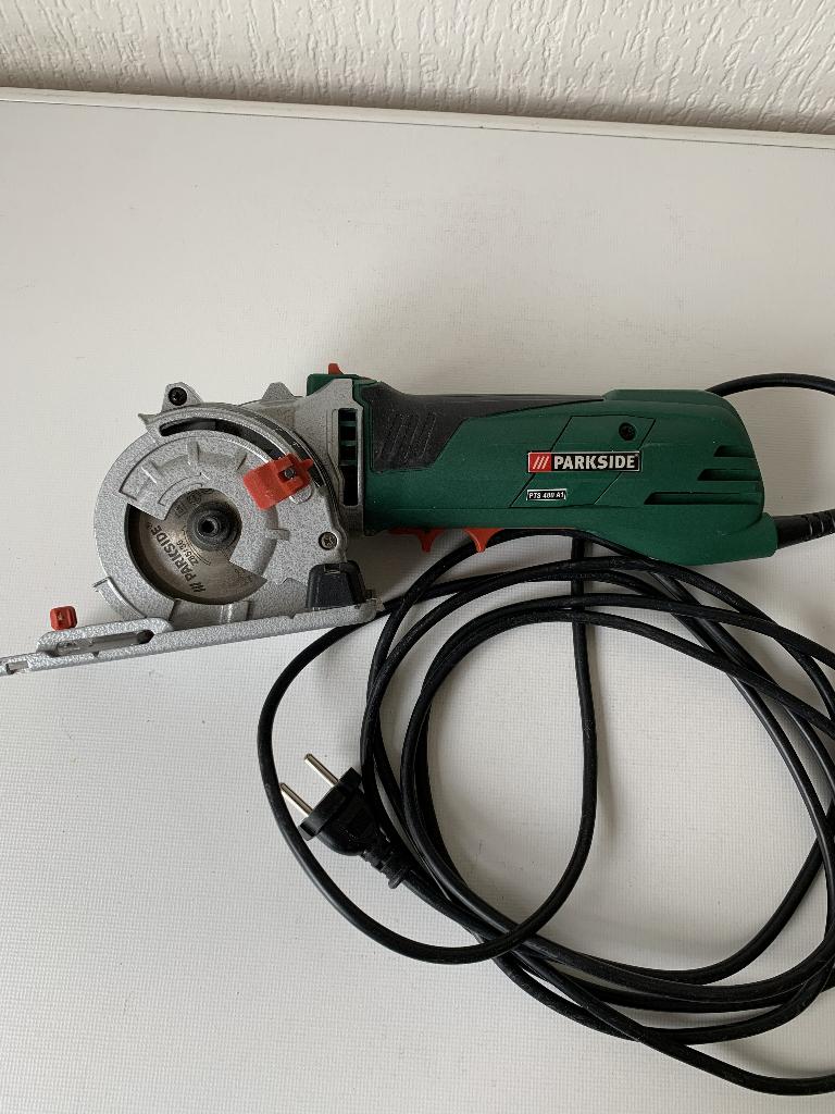 Parkside invalzaag PTS 480 A1, Ophalen, Minder dan 30 mm, Invalzaag, Minder dan 600 watt