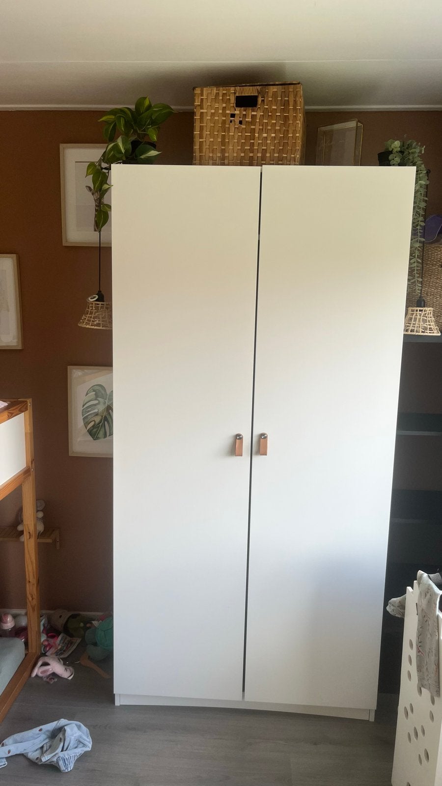 Zeer nette Ikea Pax Kast met Forsand deuren (100x60x201 cm), Huis en Inrichting, Kasten | Kledingkasten, Ophalen, 200 cm of meer