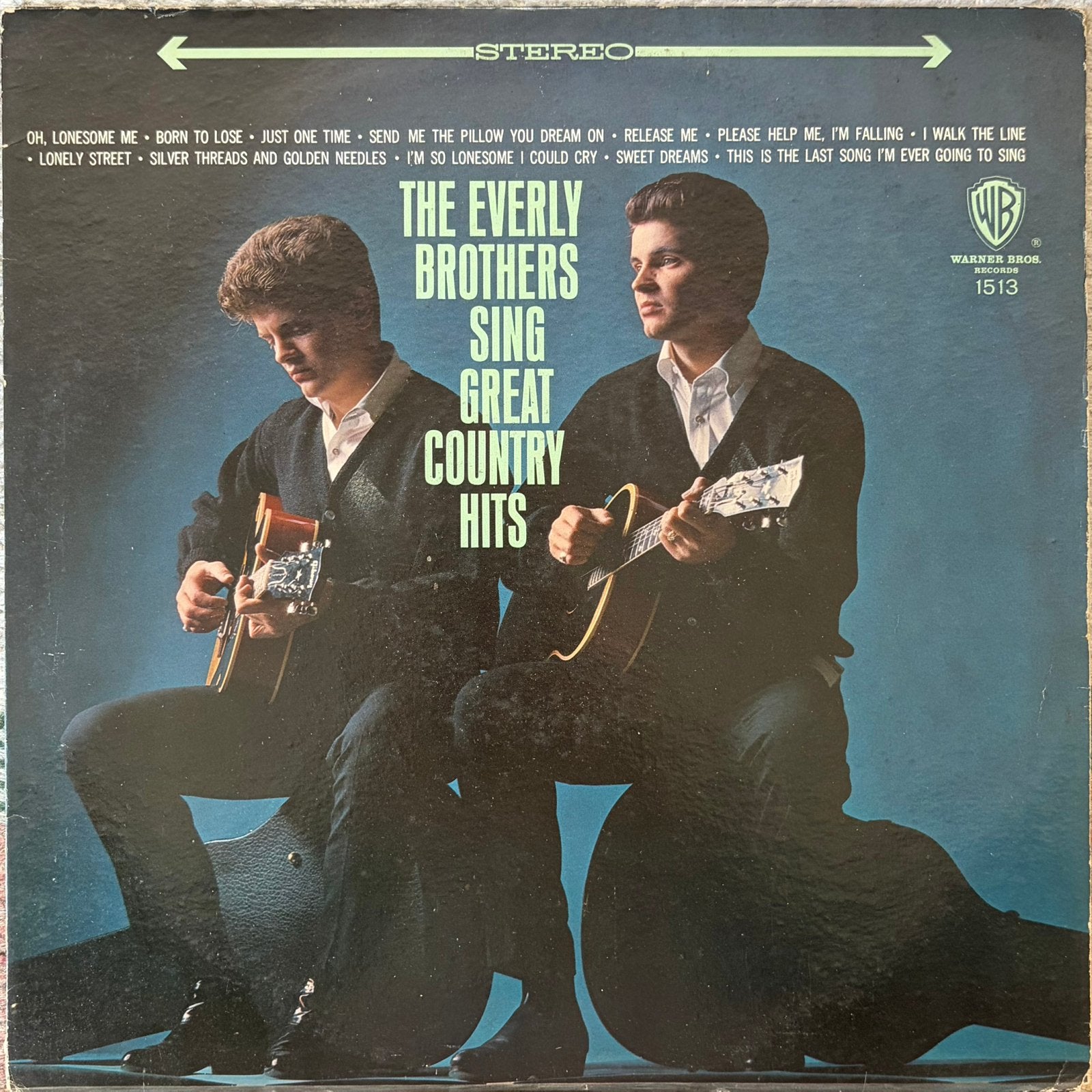 LP The Everly Brothers - Sing Great Country Hits (US), Ophalen of Verzenden, 12 inch, LP, Country