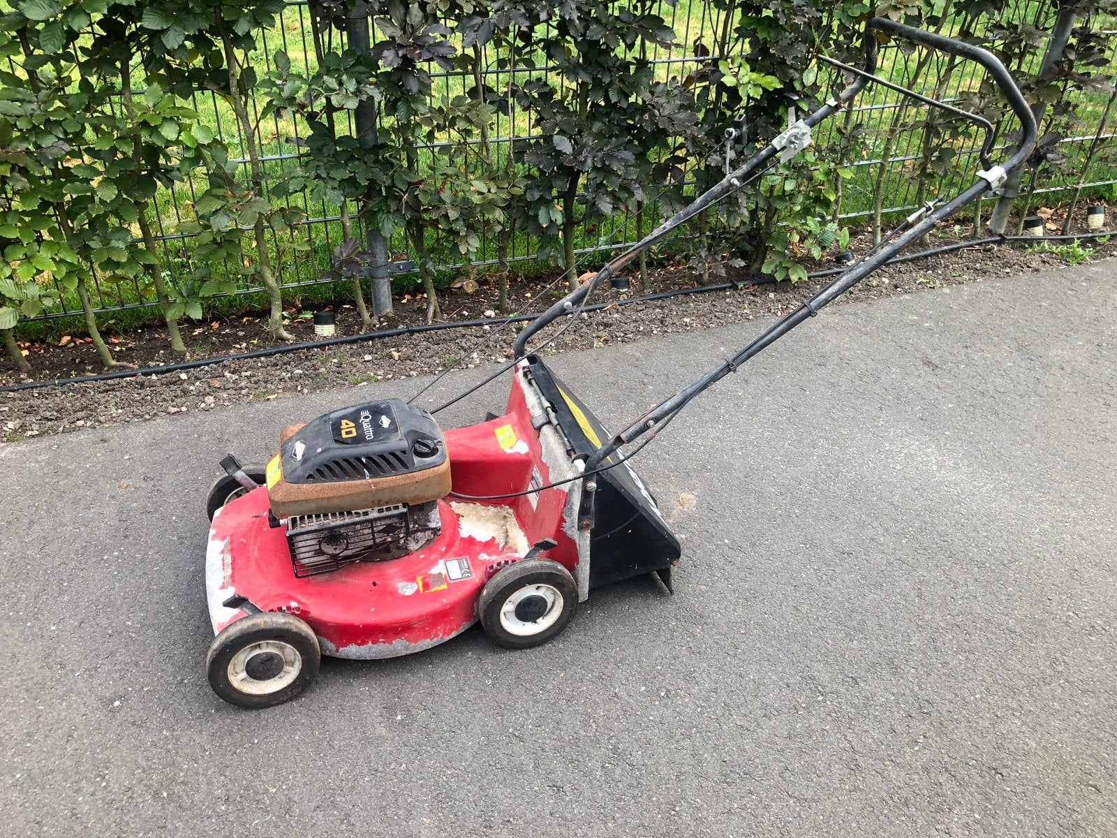 Grasmaaier harry starten en lopen., Tuin en Terras, Ophalen of Verzenden, Zo goed als nieuw, 50 cm of meer