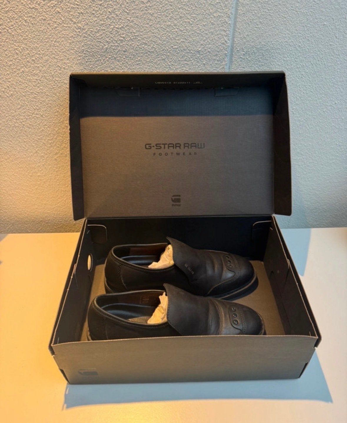 G-Star Raw Dames Schoenen- Zwart - Maat 37, Ophalen of Verzenden, Zo goed als nieuw, Instappers, Zwart
