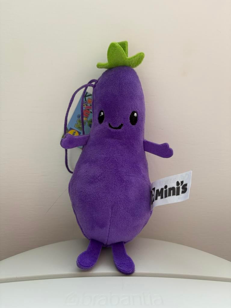 Abby Aubergine mini knuffel - nieuw, Lidl, Ophalen of Verzenden