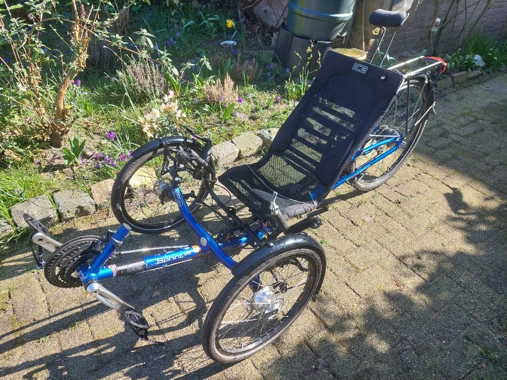 ICE Trike Sprint 26-RS (ligfiets), Fietsen en Brommers, Fietsen | Ligfietsen, Ophalen, Gebruikt, Onderstuur, Overige merken