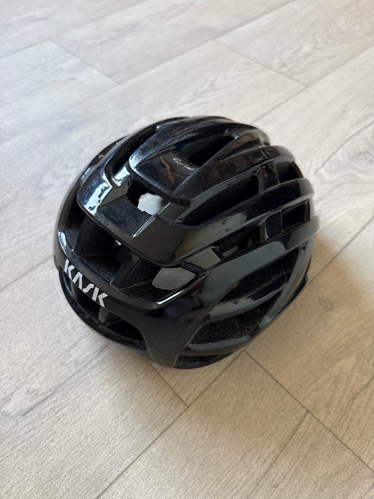 Kask Fietshelm Zwart Maat M (52-58 cm), Ophalen of Verzenden, Zo goed als nieuw, M, Heer of Dame