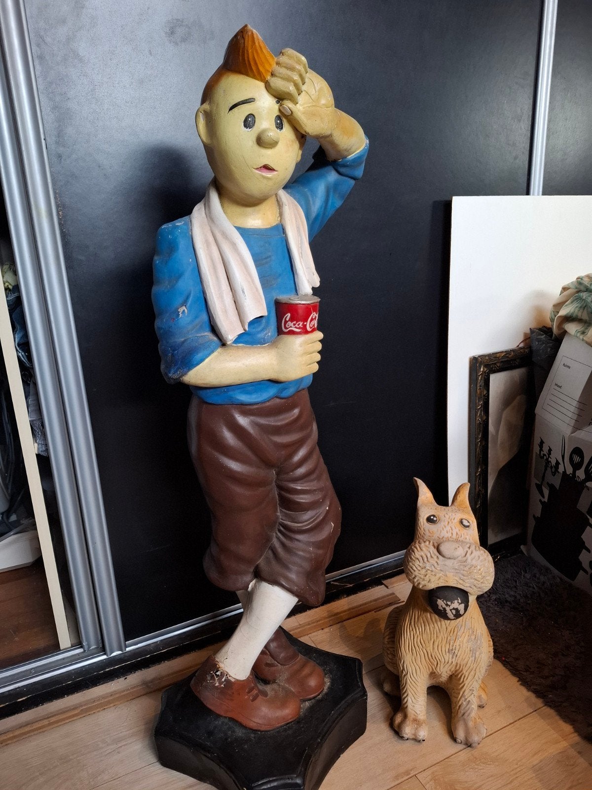Kuifje beeld jaren 60/70, Ophalen, Gebruikt